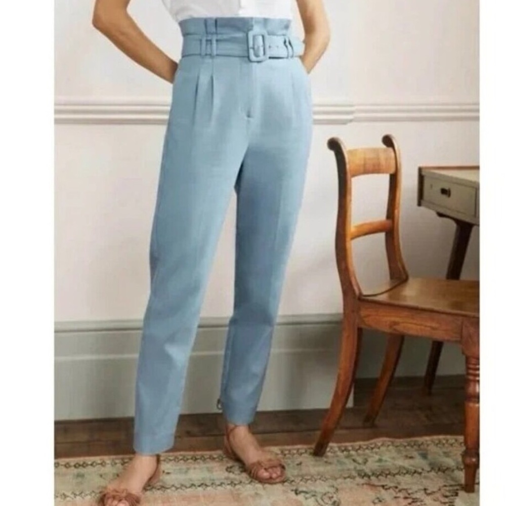 Boden Carrie Paper Bag High-Waisted‎ Trousers